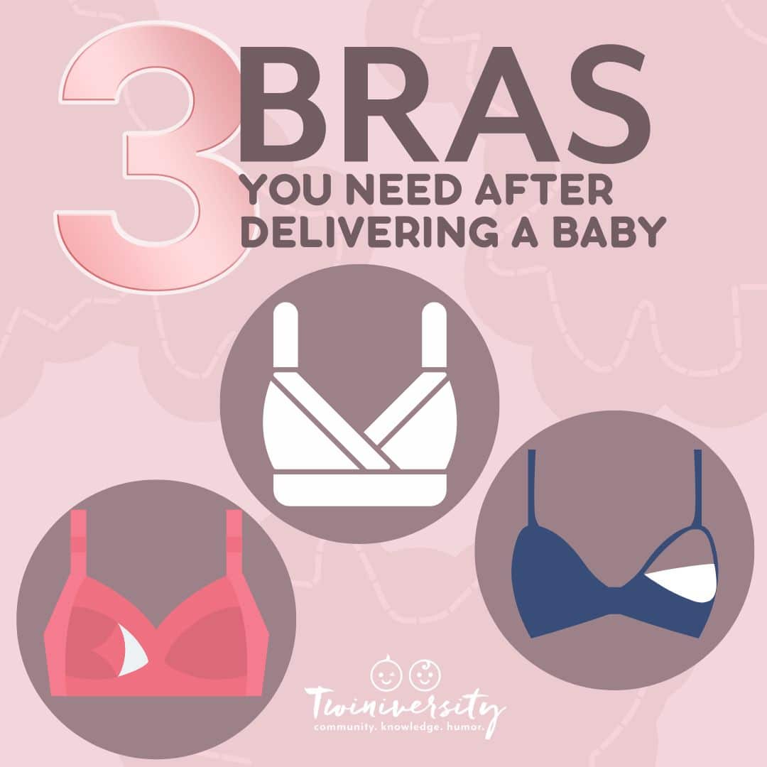 Three Bras You Need After Delivering a Baby