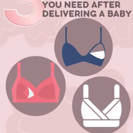 Three Bras You Need After Delivering a Baby