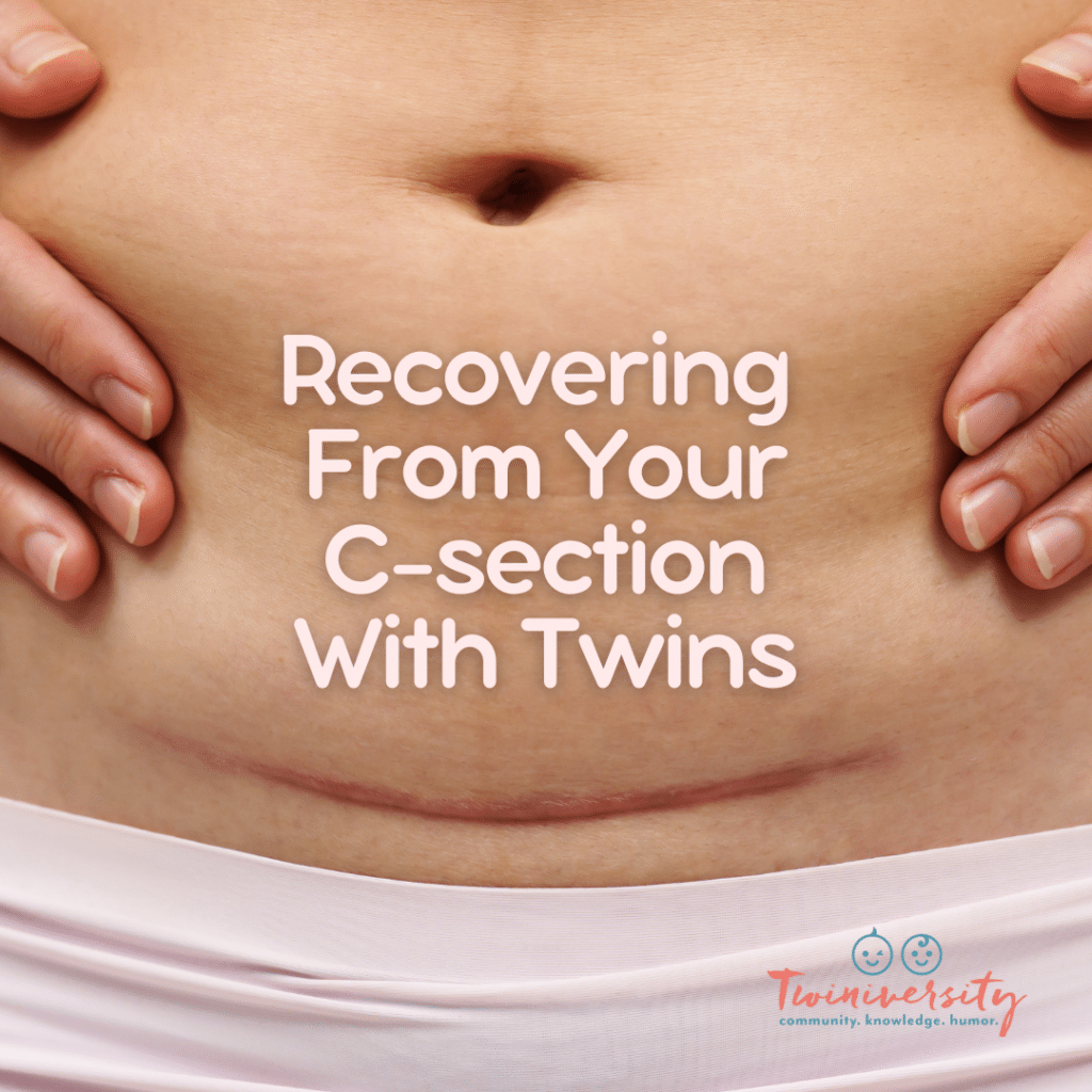 c-section with twins