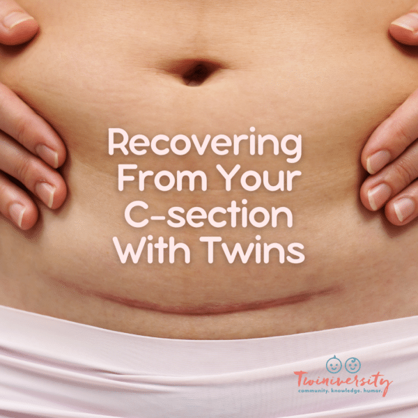c-section with twins