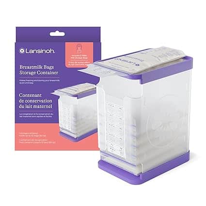 Lansinoh breastmilk bags storage container