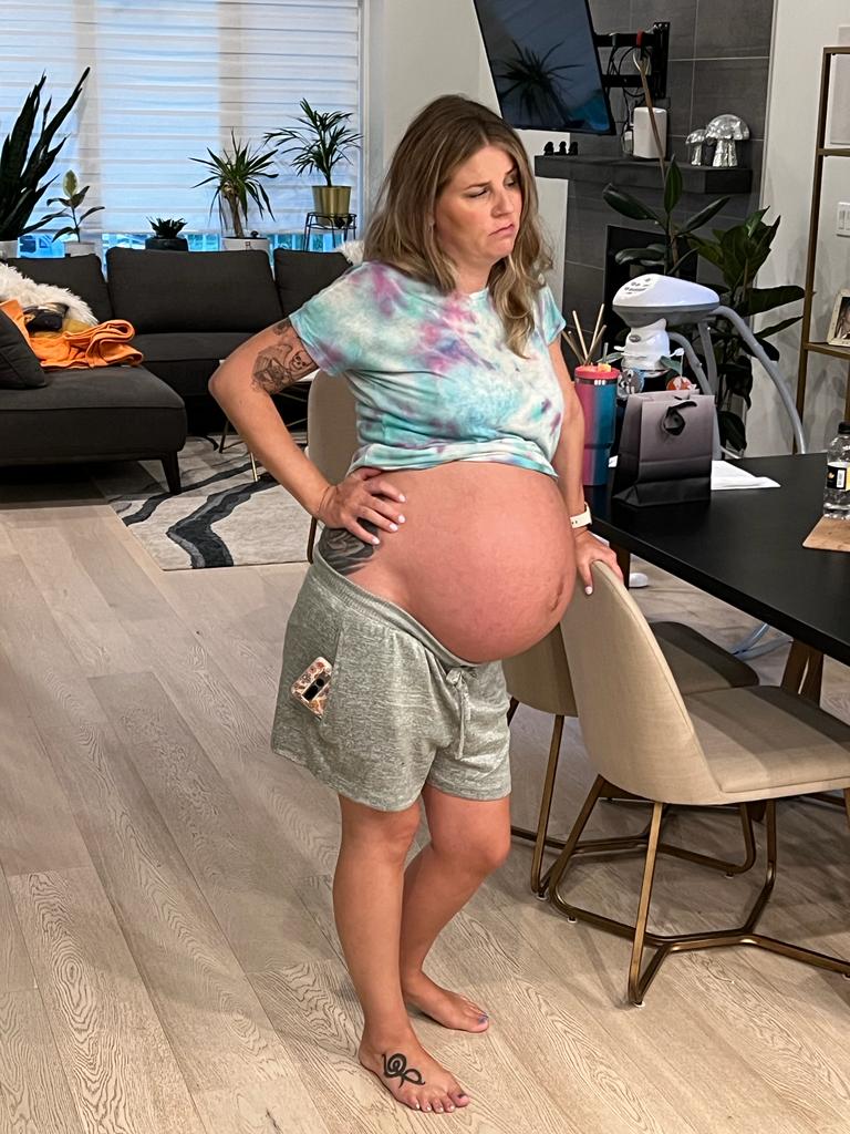 round ligament pain with twins