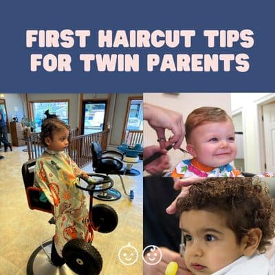 first haircut tips twins