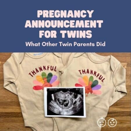 ways to announce your twin pregnancy