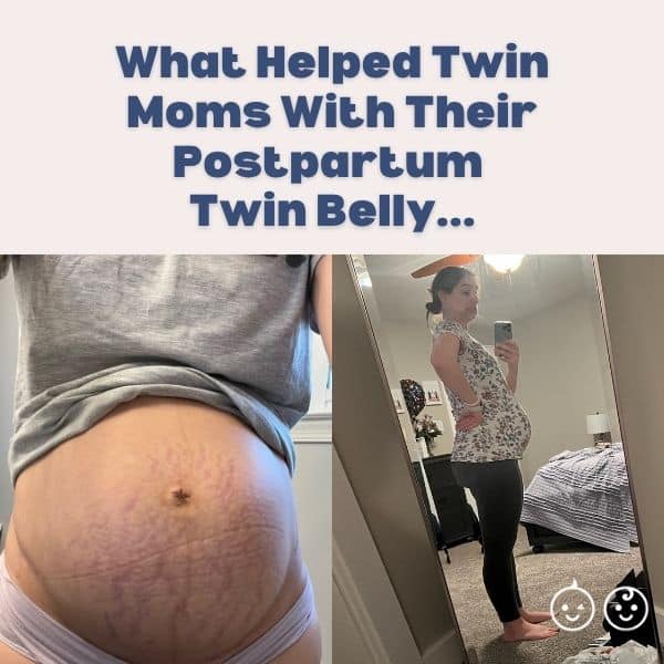 postpartum twin belly