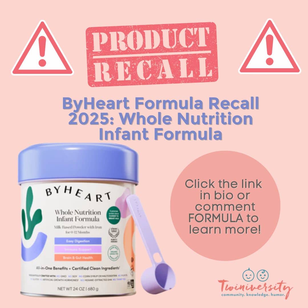 ByHeart Formula RECALL for Whole Nutrition Infant Formula, November 2025