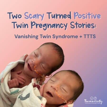 positive twin pregnancy stories that started out scary