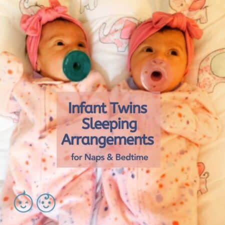 infant twins sleeping arrangements