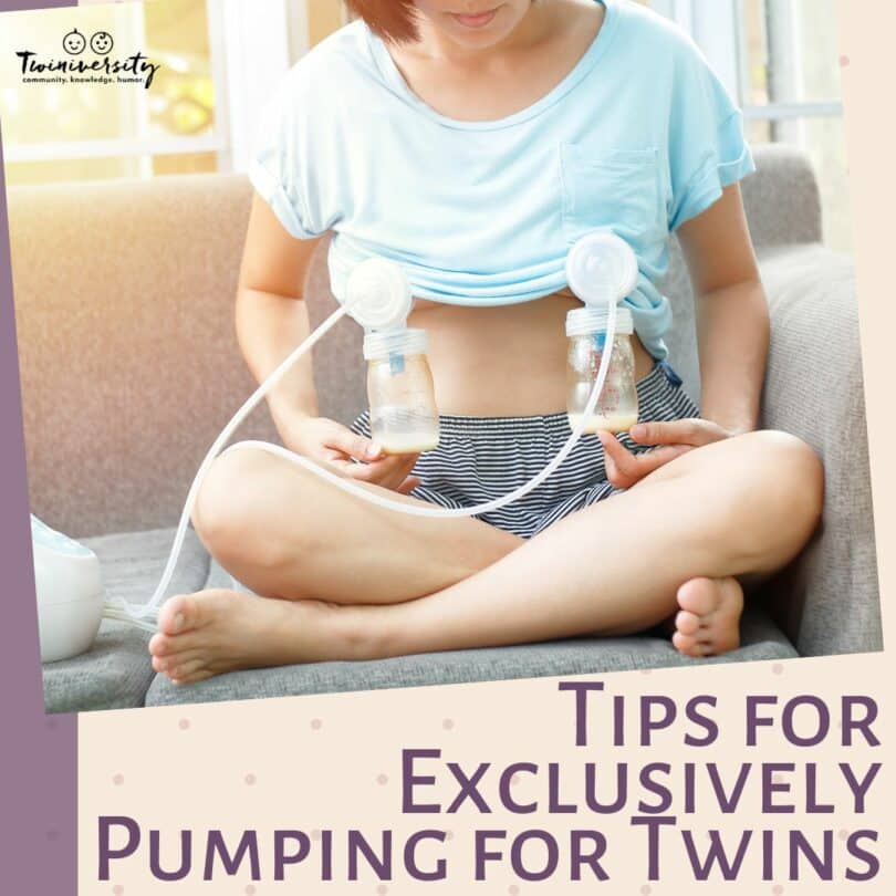 exclusively pumping for twins
