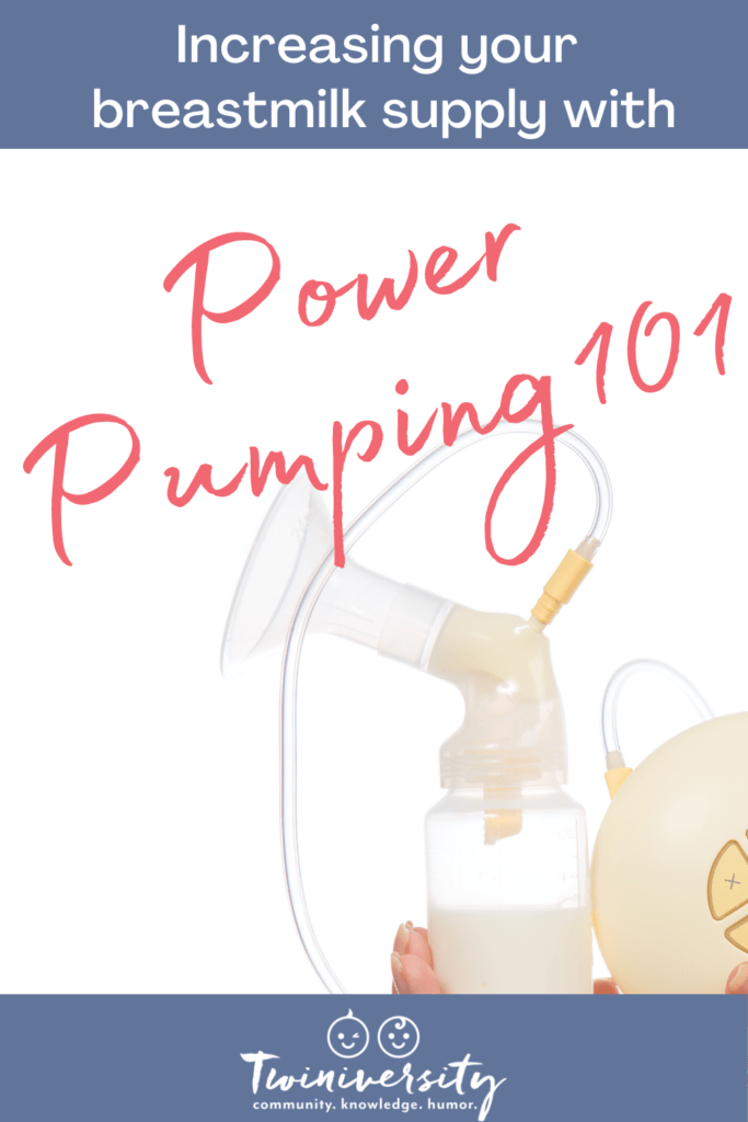 power pumping for twins