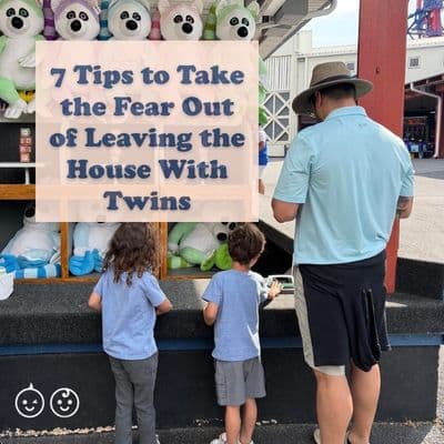 7 tips for taking the fear out of leaving the house with twins