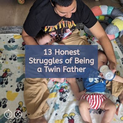 twin father struggles