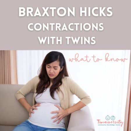 contractions with twins