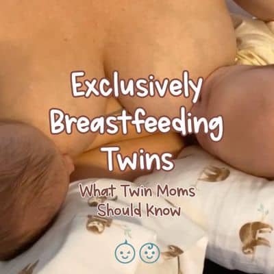 exclusively breastfeeding twins: what to know