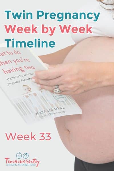 33 weeks with twins timeline