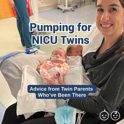pumping for NICU twins: advice from twin parents