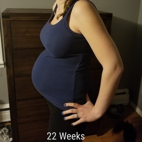 22 weeks pregnant with twins