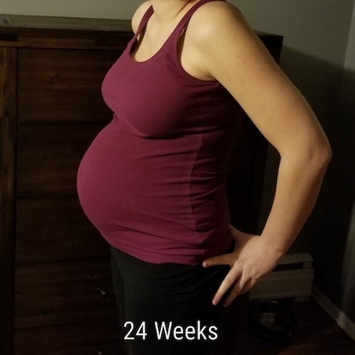 24 weeks pregnant with twins