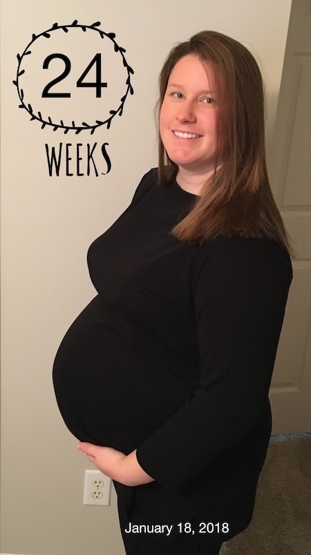 24 weeks pregnant with twins