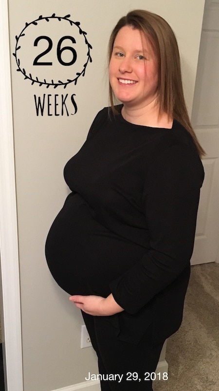 26 weeks pregnant with twins