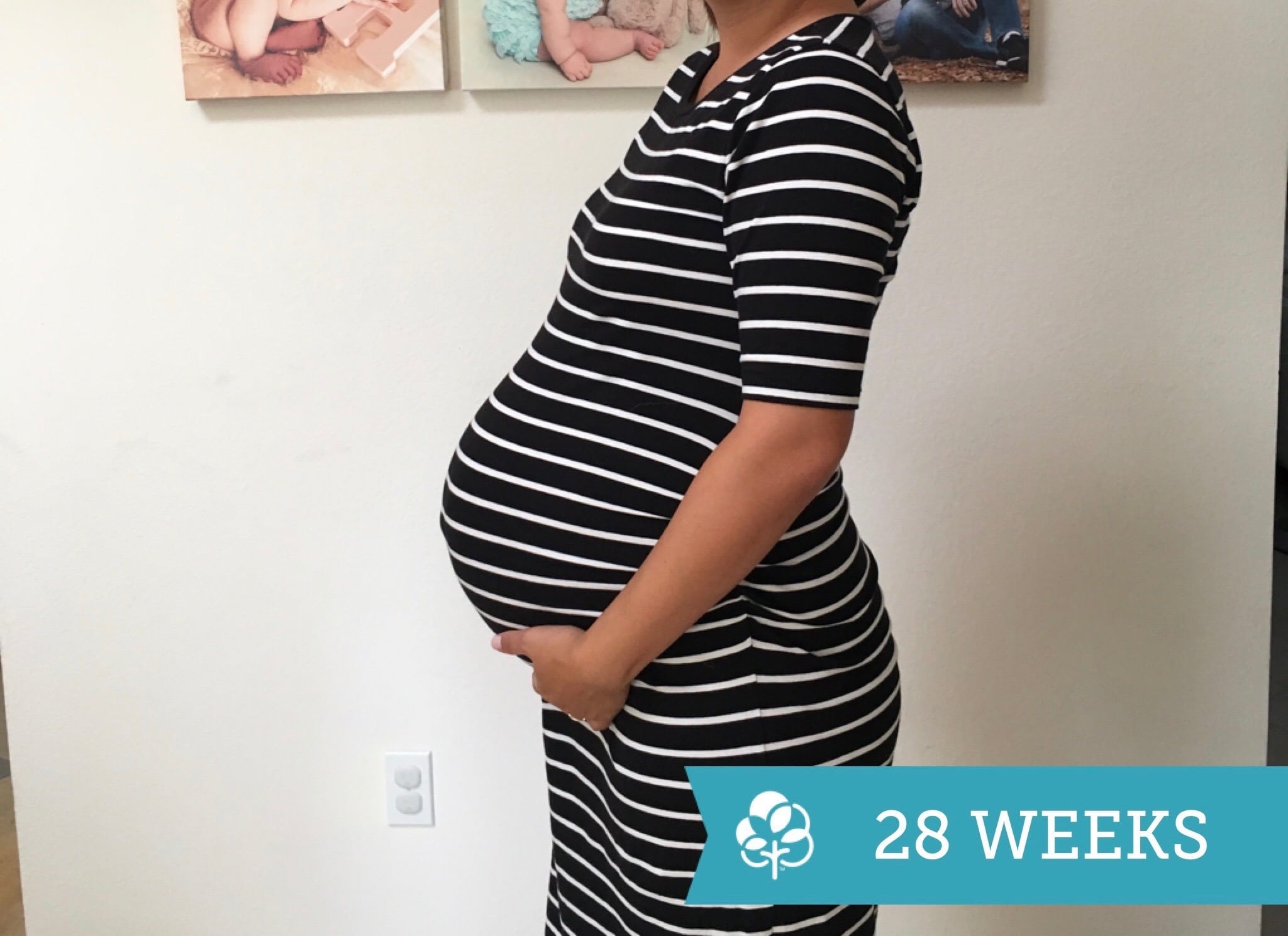 28 weeks pregnant with twins