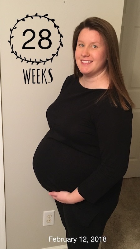 28 weeks pregnant with twins