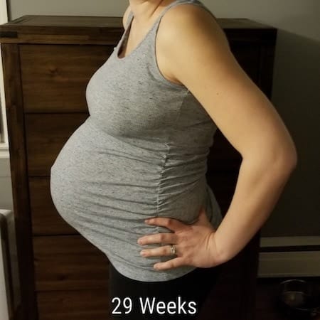 29 weeks pregnant with twins