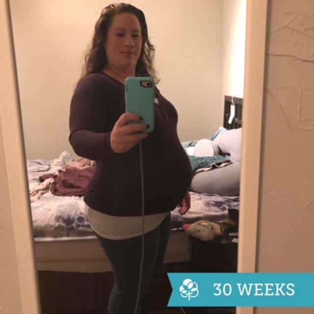 30 weeks pregnant with twins