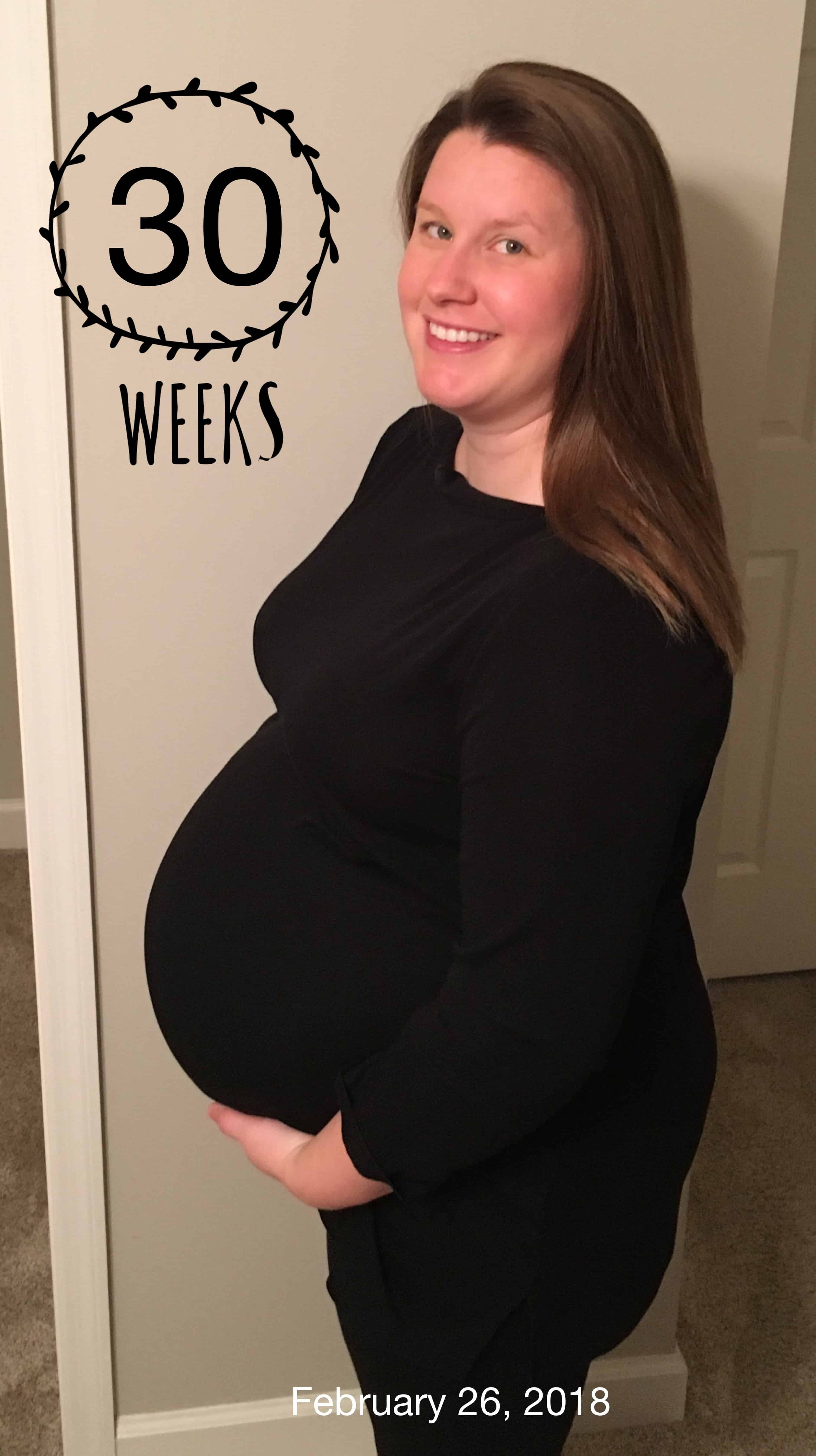 30 weeks pregnant with twins