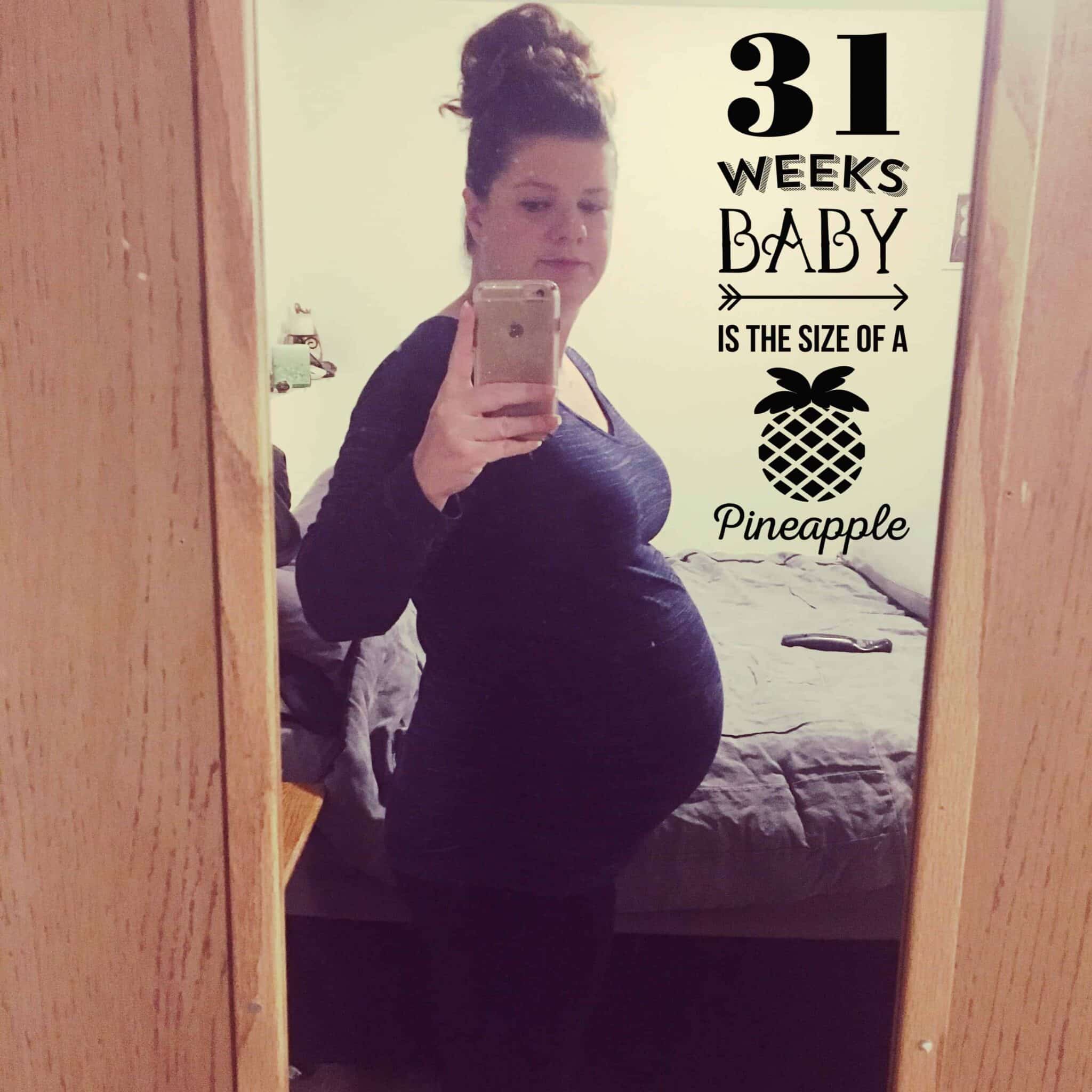 31 weeks pregnant with twins