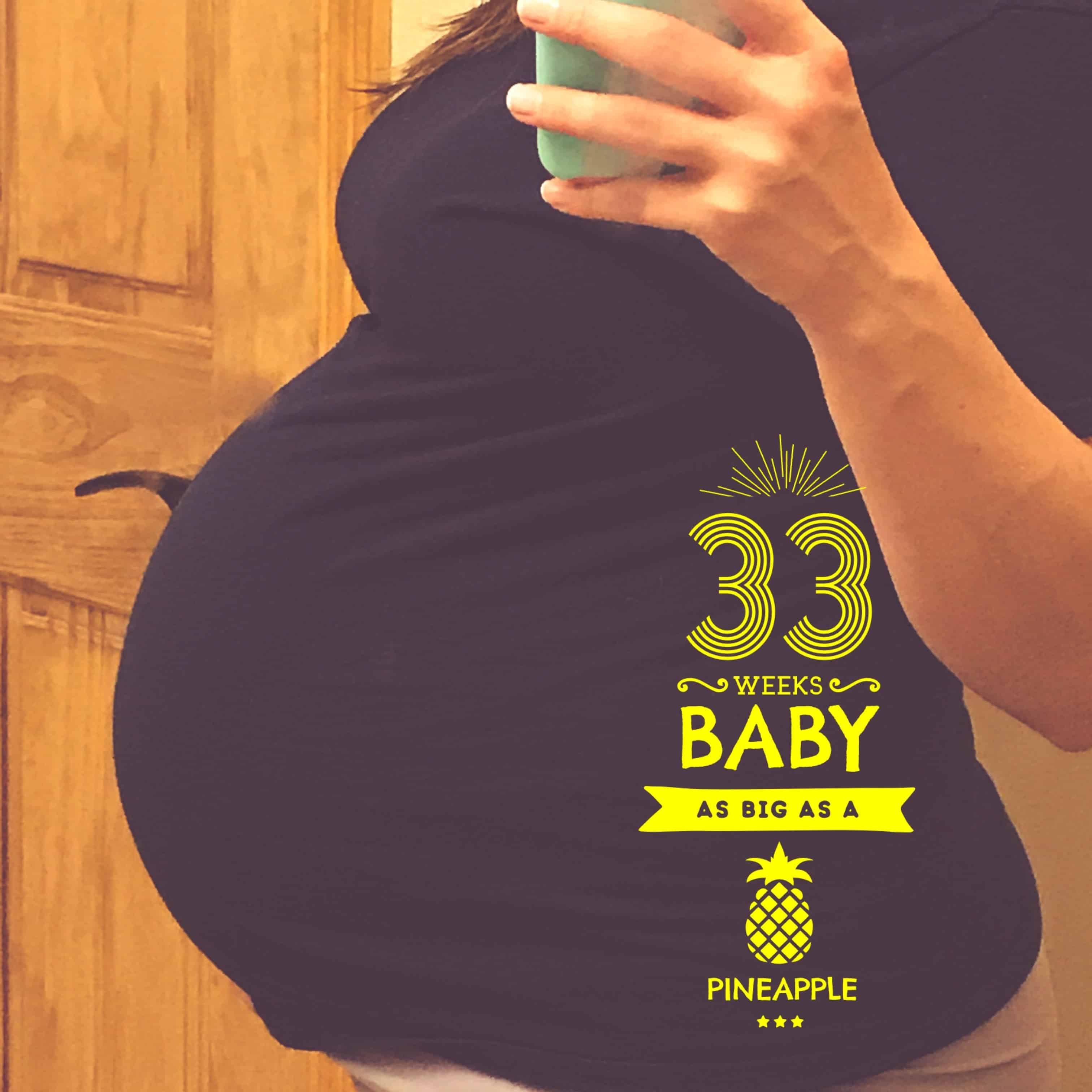 33 Weeks Pregnant with Twins