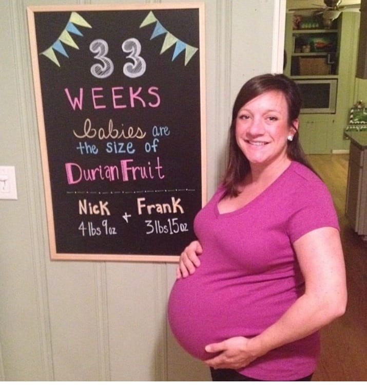 33 Weeks Pregnant with Twins