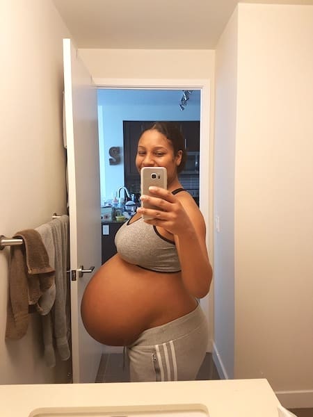 35 Wochen schwanger mit Zwillingen