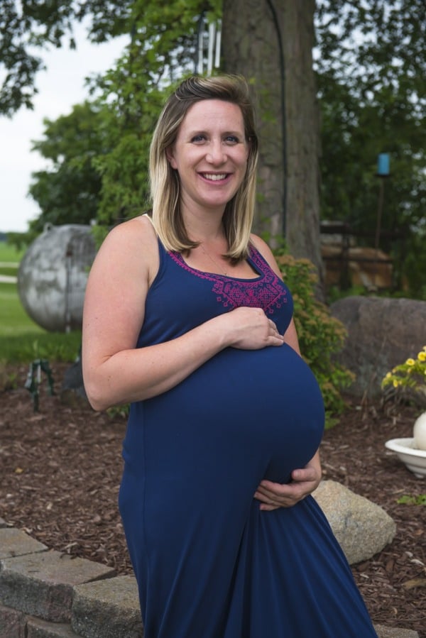 35 de săptămâni însărcinată cu gemeni