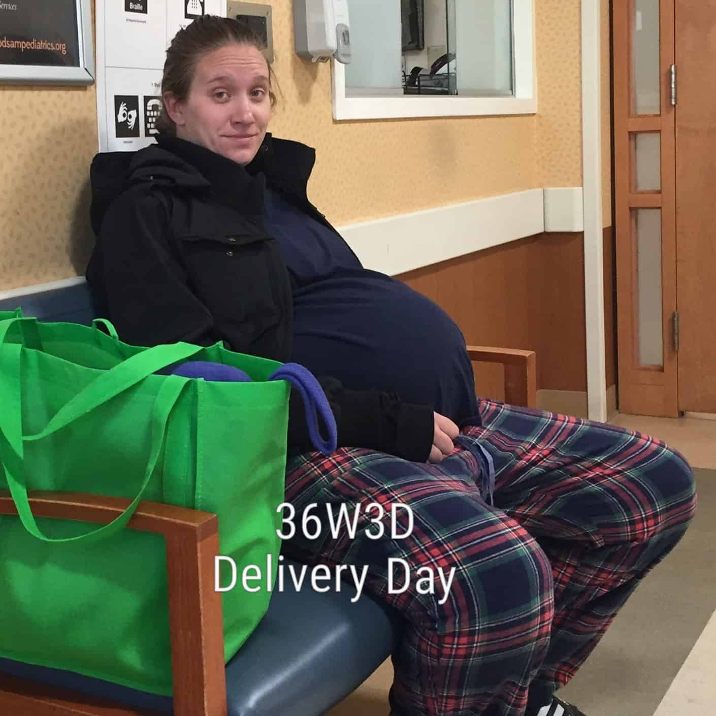 36 weeks pregnant with twins