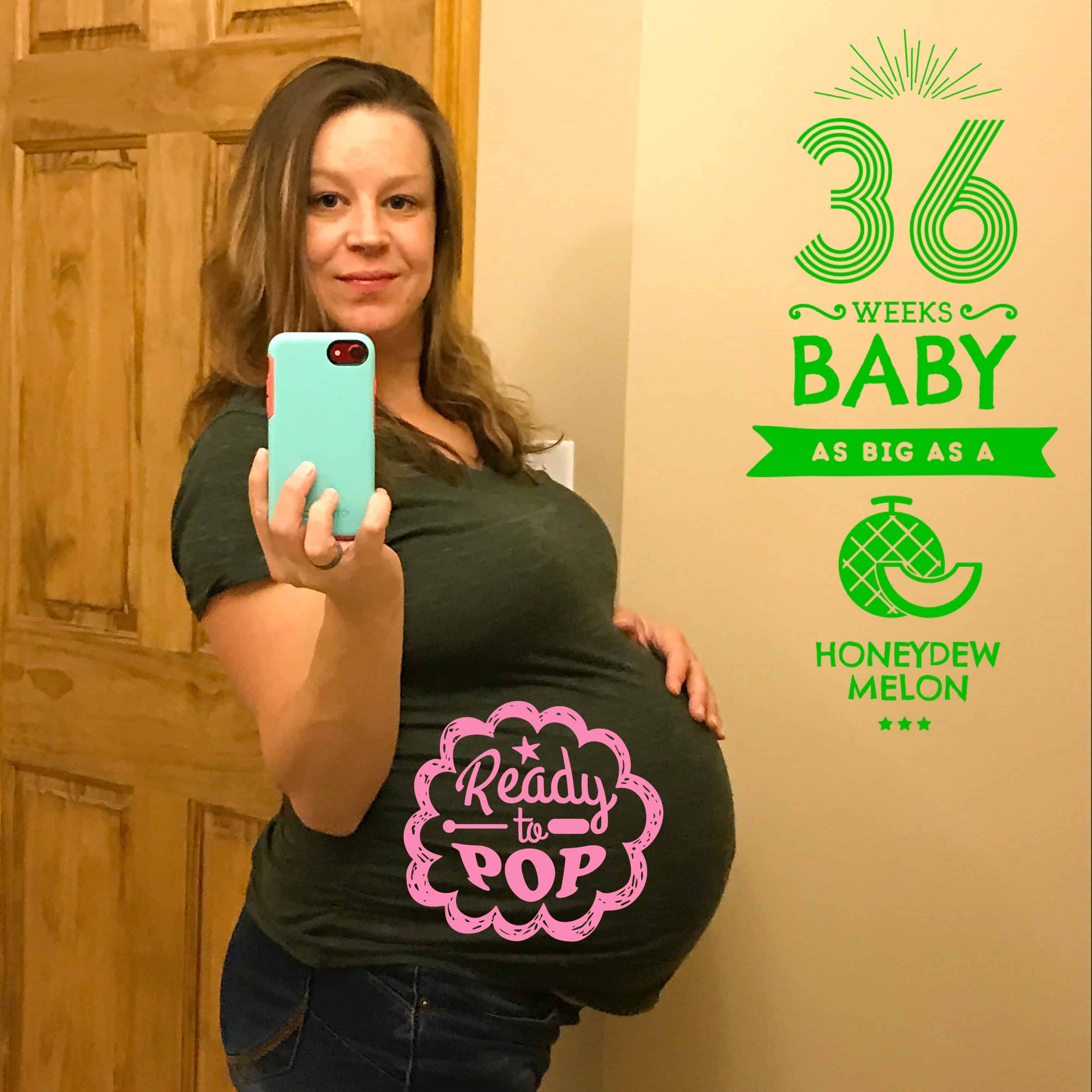 36wk-bellyshot - Twiniversity