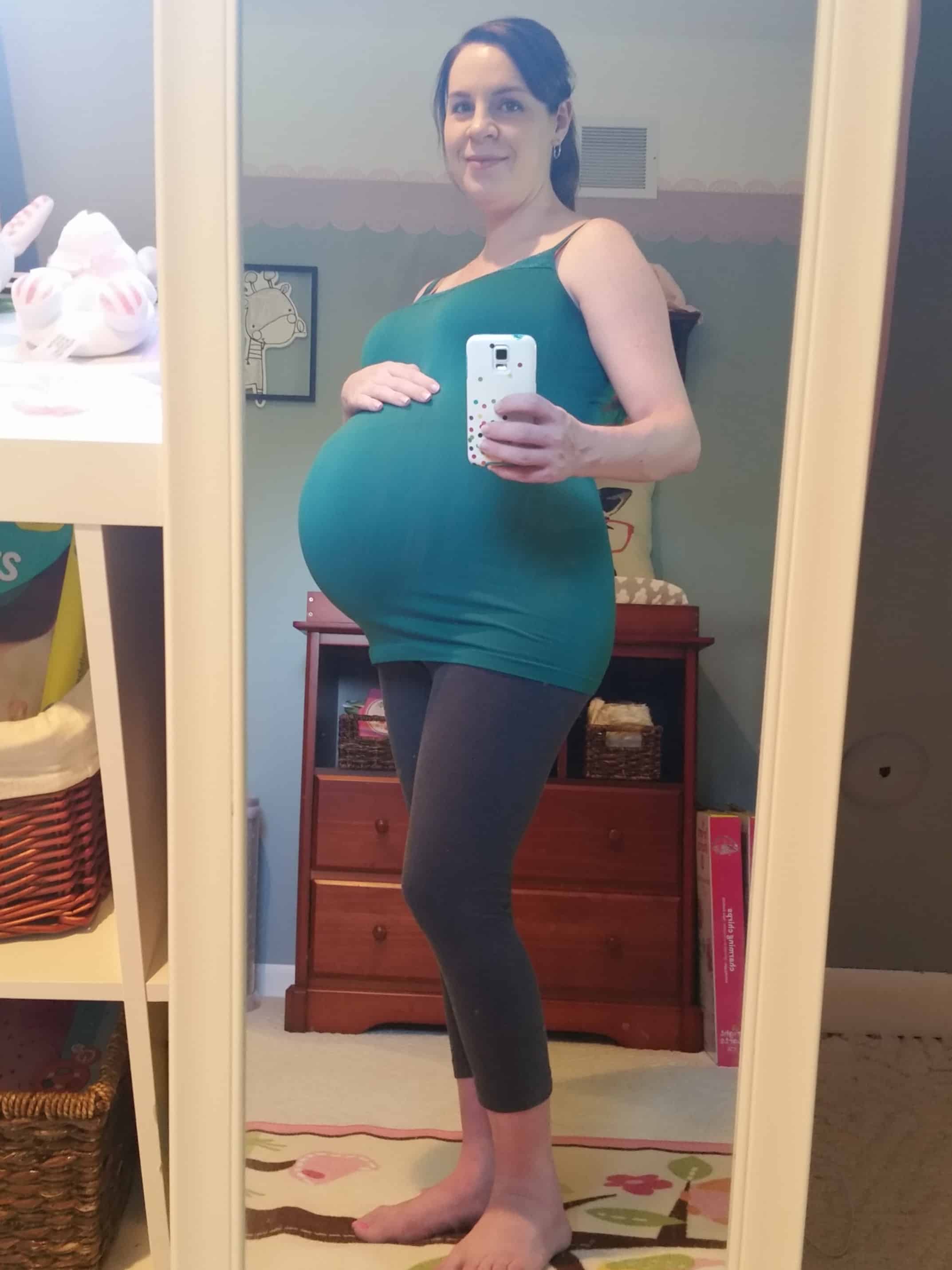 37 weeks pregnant with twins