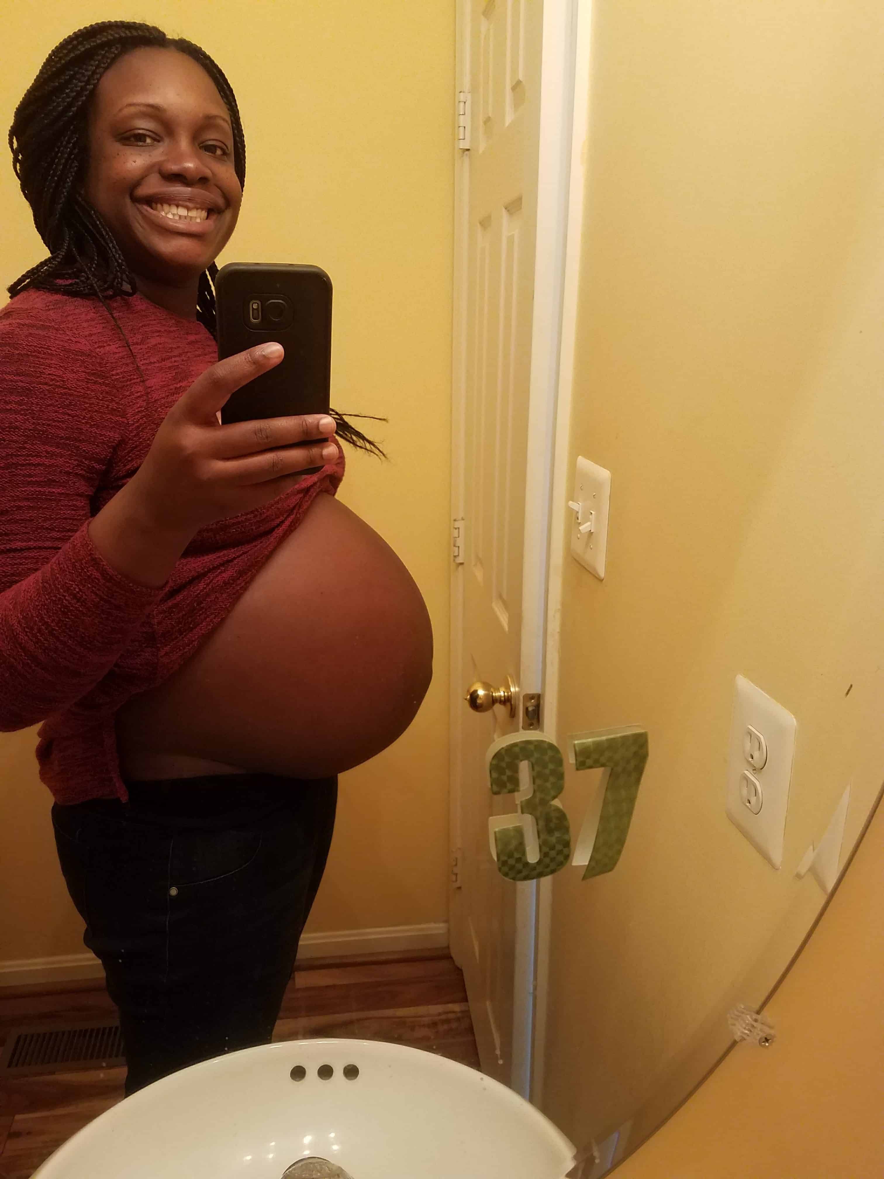 37 weeks pregnant with twins