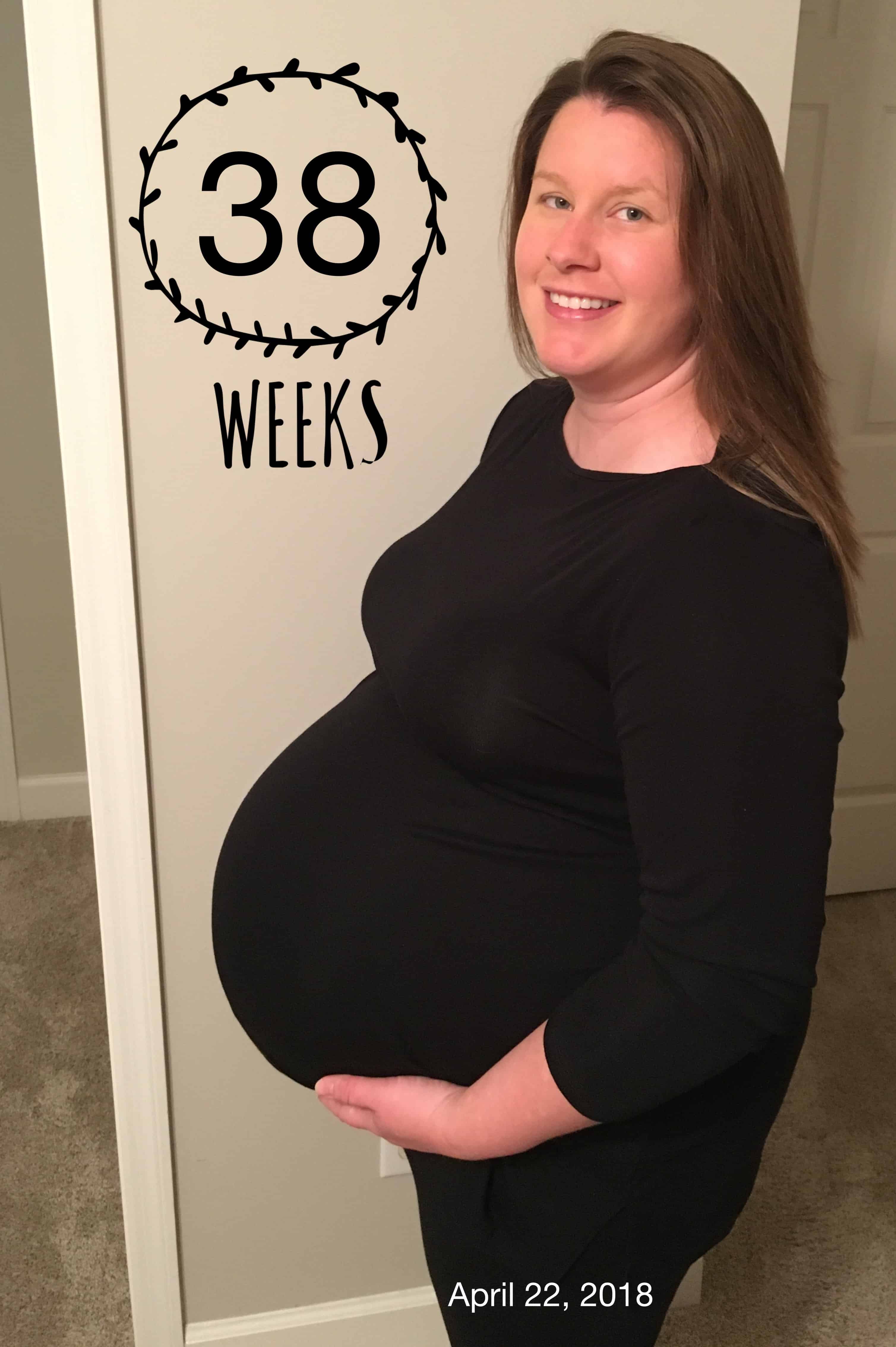 38 weeks pregnant with twins