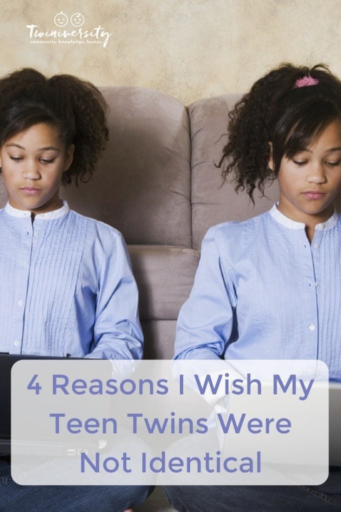 4 Reasons I Wish My Teen Twins Were Not Identical Twiniversity