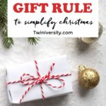 Simplify Christmas with the 4 Gift Rule