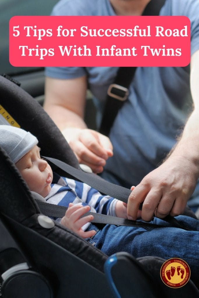 road trips with infant twins