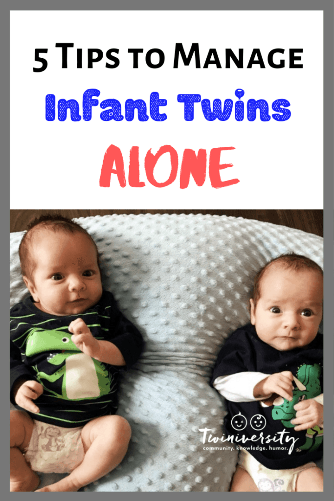 5 Tips to Manage Infant Twins Alone