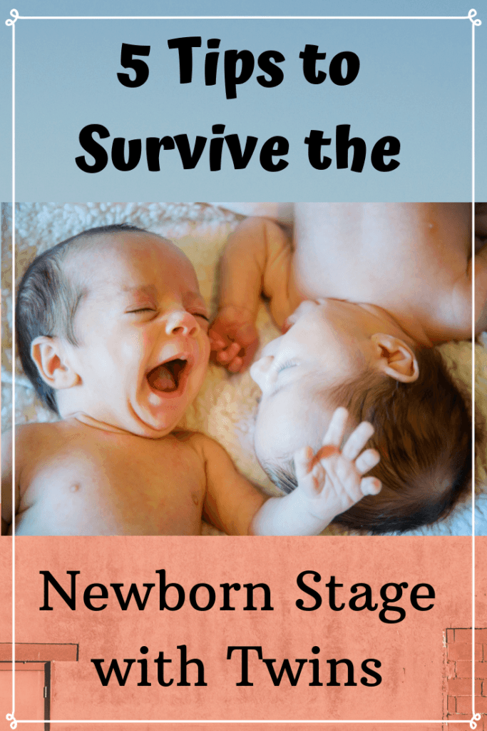 5 Tips to Survive the Newborn Stage with Twins