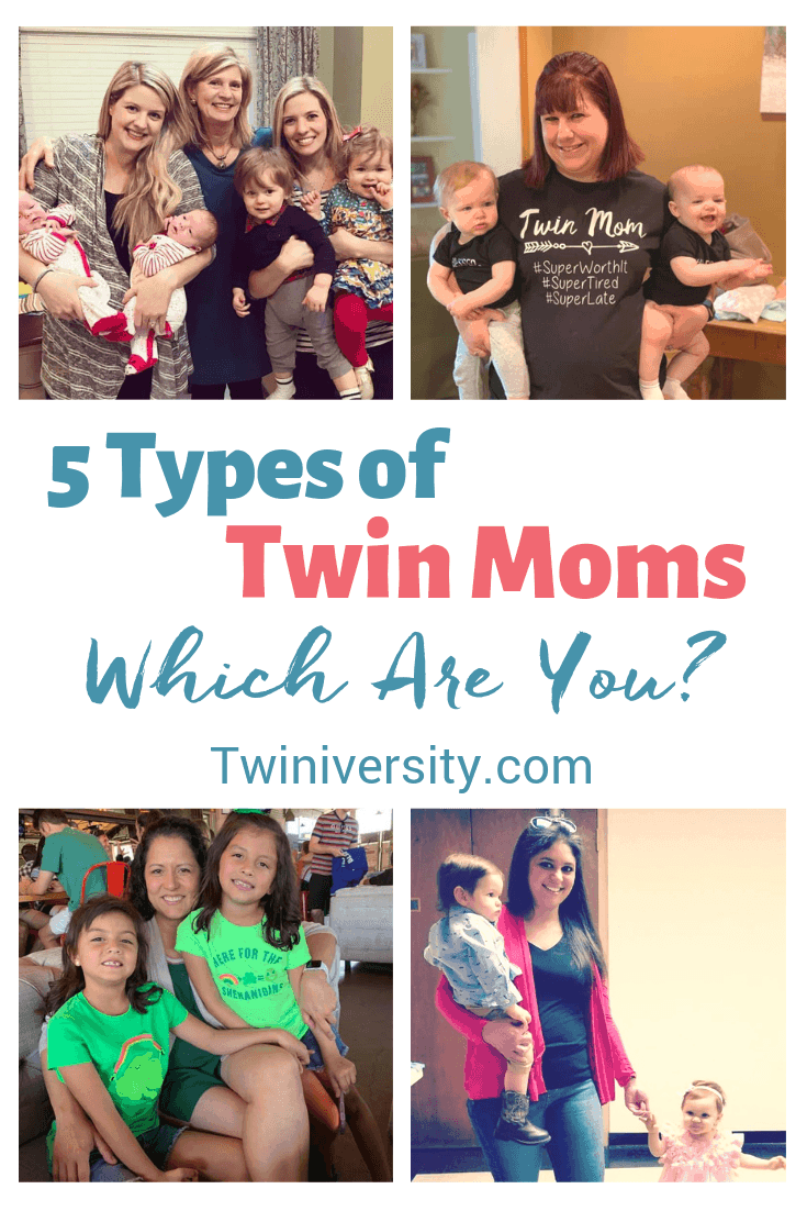 5 types of twin mom