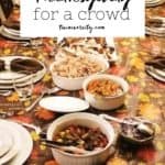 how to host thanksgiving for a crowd