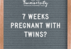 7 weeks pregnant with twins