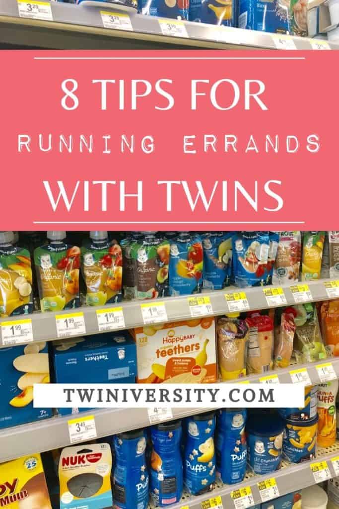 8 Tips for Running Errands with Twins