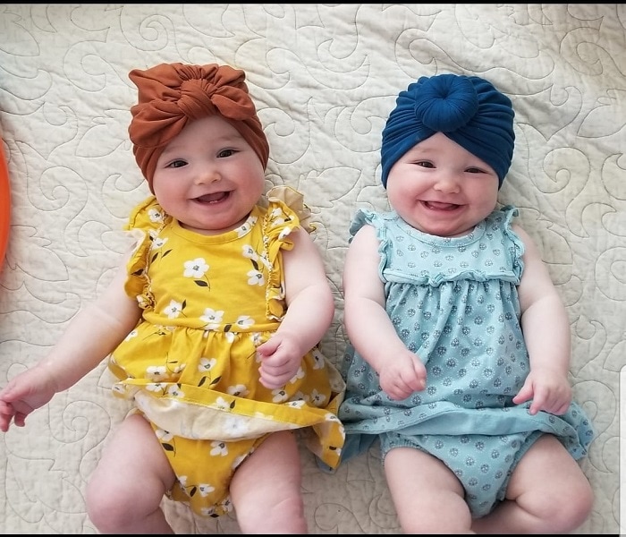 Twins 8 months