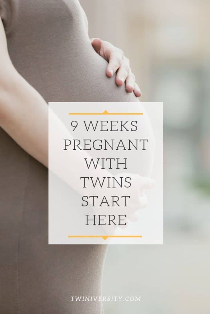 9 Weeks Pregnant with Twins